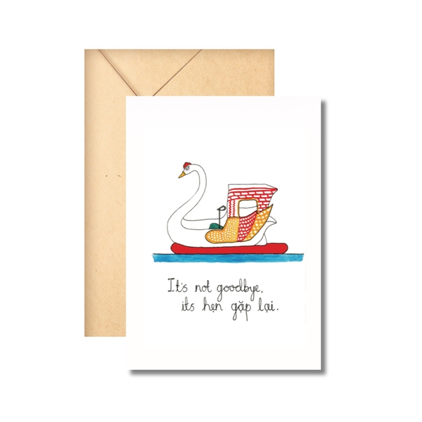 Made By Hattie - ‘It's Not Goodbye, It’s Hẹn Gặp Lại’ Greeting Card