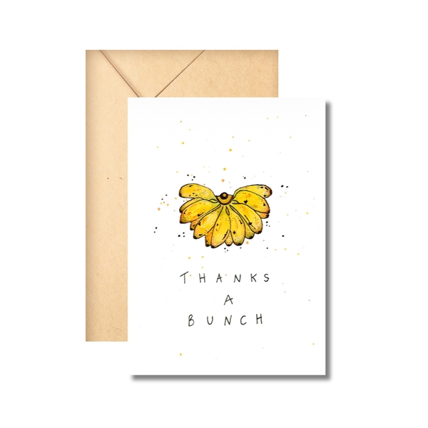 Made By Hattie - ‘Thanks A Bunch’ Greeting Card