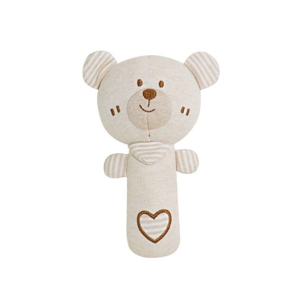 Cotton Baby Squeeze Toy - Bear