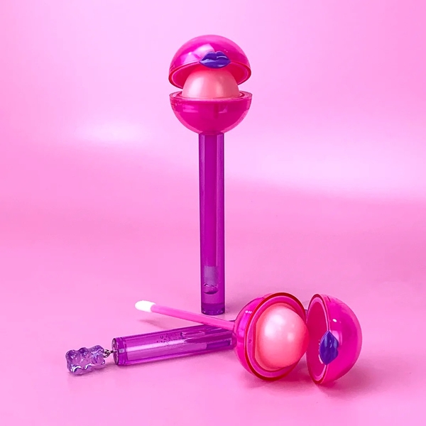 GLOSSY POP - 'Gimmy Gummy Bear' 2-in-1 Lip Balm & Lip Gloss