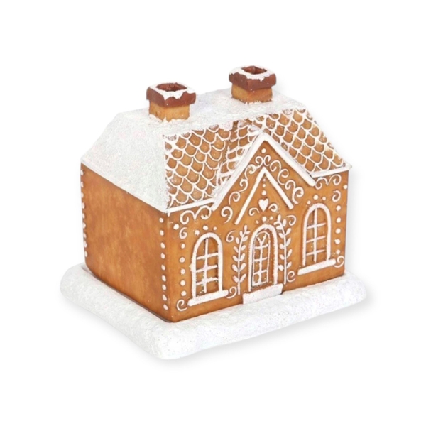 CHRISTMAS Decoration - Gingerbread House Incense Burner