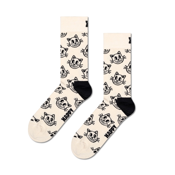 CREW SOCKS - Smilling Cats