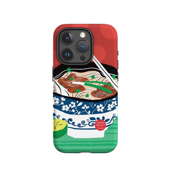 SUMMER PROJECT No.08 - 'Beef Phở' Phone Case