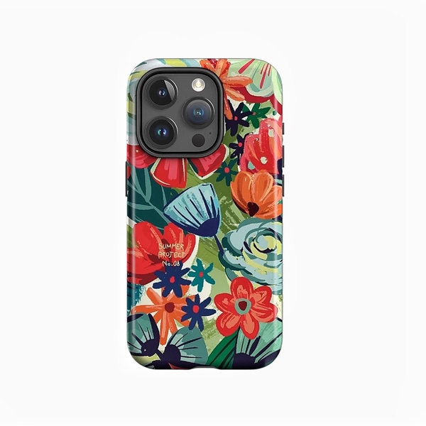 SUMMER PROJECT No.08 - 'Floral' Phone Case