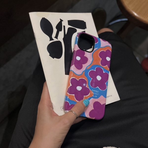 SUMMER PROJECT No.08 - 'Purple Flower' Phone Case