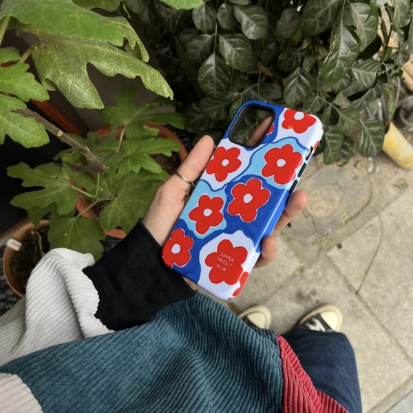 SUMMER PROJECT No.08 - 'Red Flower' Phone Case