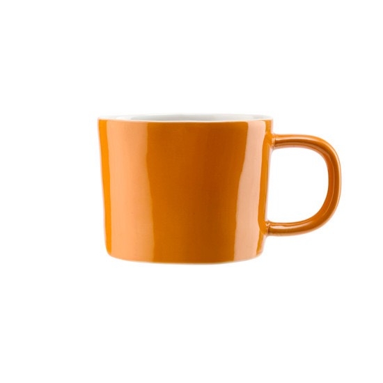 BAT TRANG -  Ceramic Petite Mug In Orange