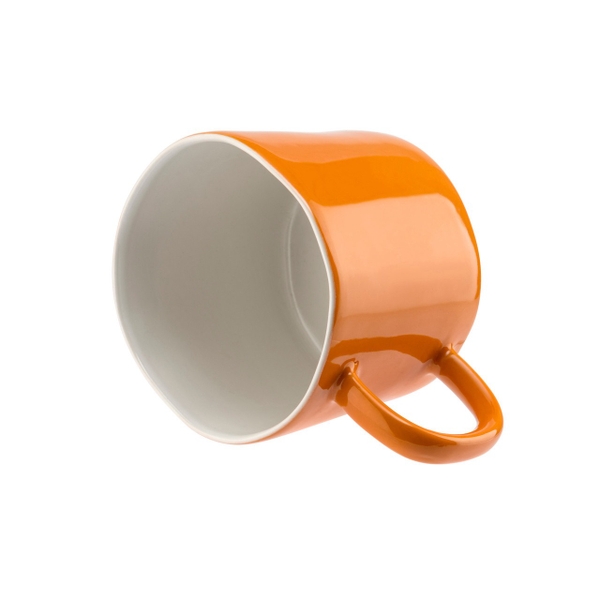 BAT TRANG -  Ceramic Petite Mug In Orange