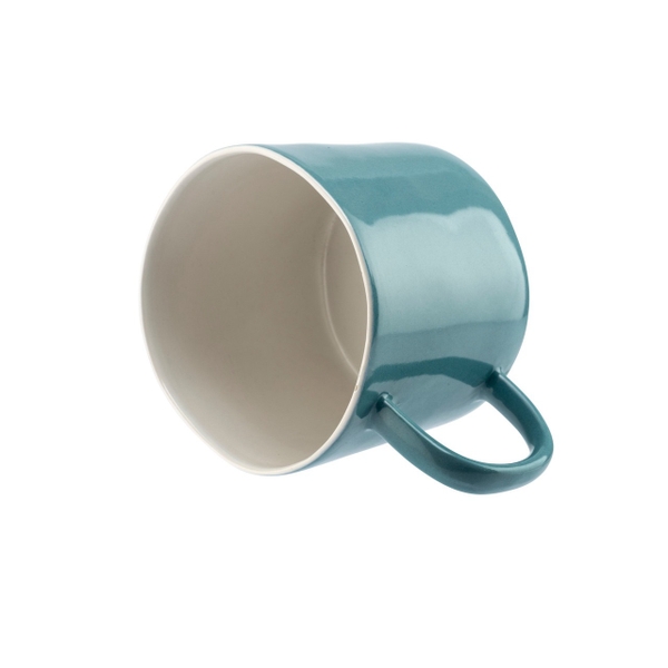 BAT TRANG - Ceramic Petite Mug In Peacock Blue