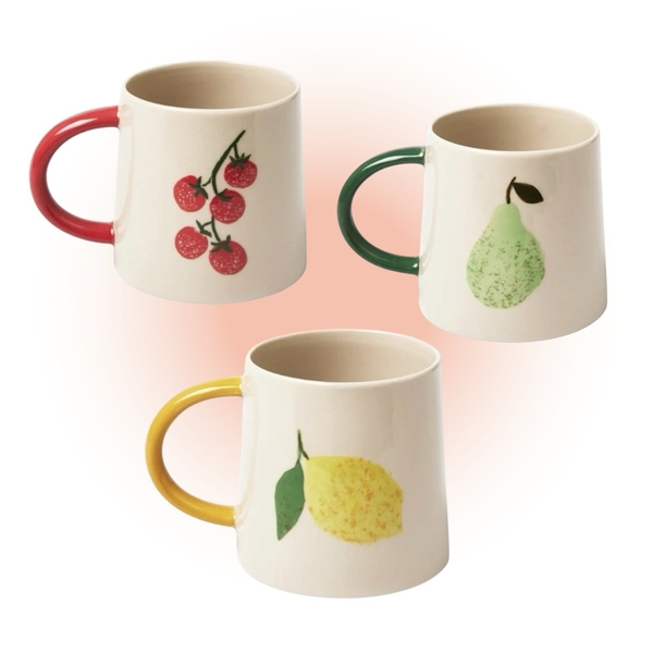 BAT TRANG - Ceramic Cherry Tomato Mug