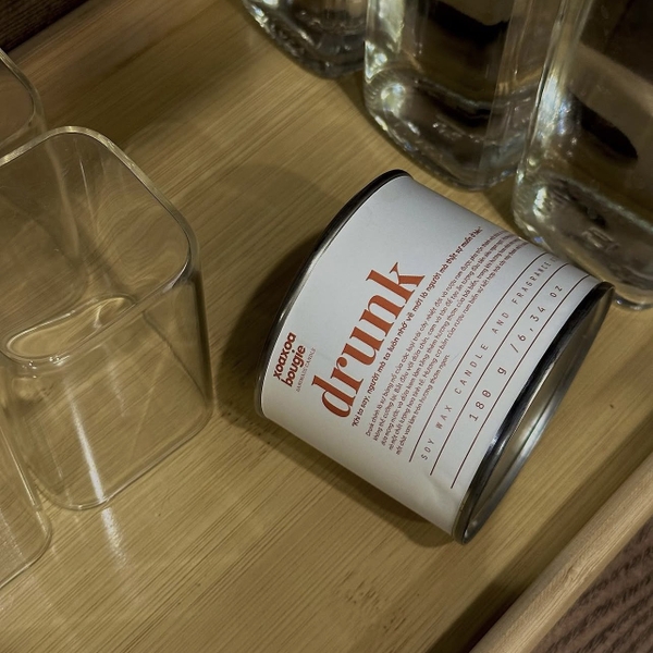 XOAXOA BOUGIE - ‘Drunk’ Scented Candle