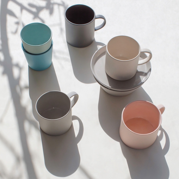 BAT TRANG - Basic Ceramic Mug In Blue