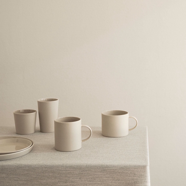 BAT TRANG - Basic Ceramic Mug In Beige