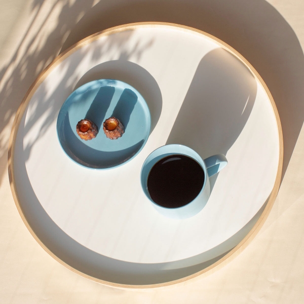 BAT TRANG - Basic Ceramic Mug In Blue