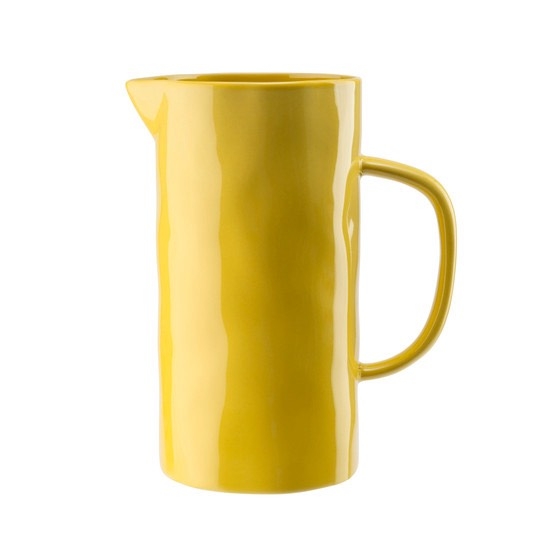 BAT TRANG - Ceramic Pitcher With Handle In Lemon