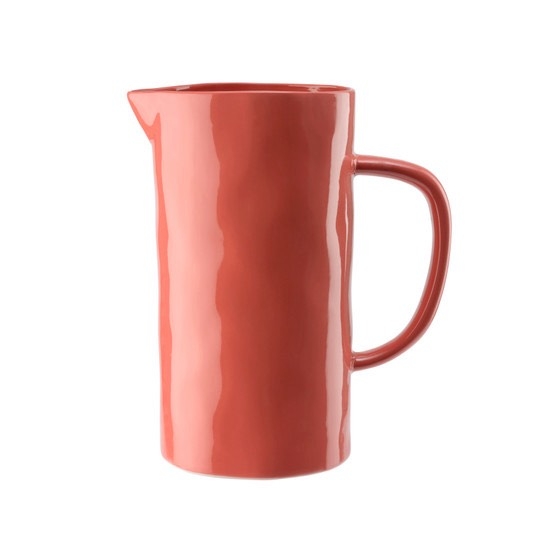 BAT TRANG - Ceramic Pitcher With Handle In Coral