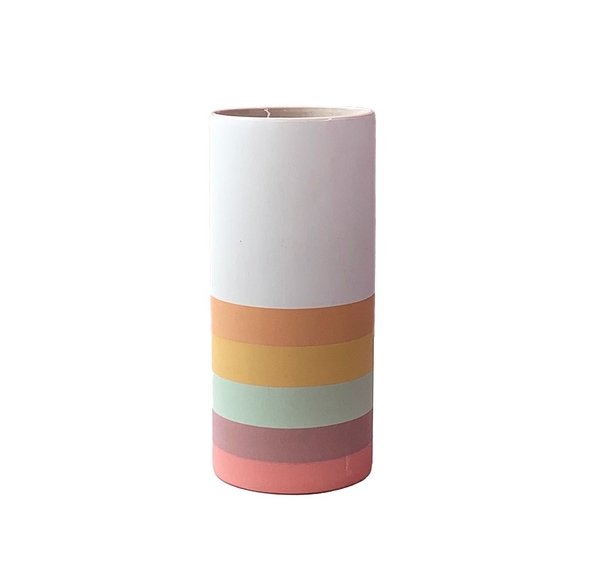 BAT TRANG - Ceramic Vase In Rainbow