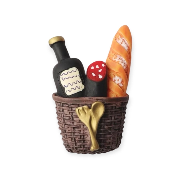 Fridge Magnet - Picnic Basket