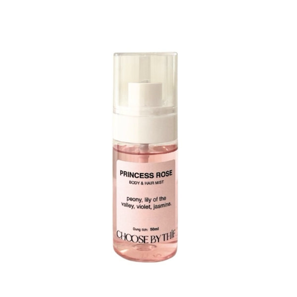 Choose By Thie - Body & Hair Mist Princess Rose