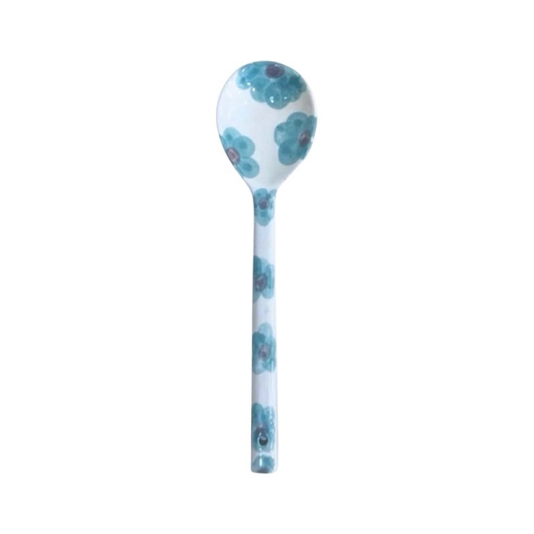 BAT TRANG - Ceramic Spoon in Blue Flower
