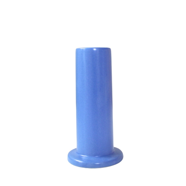 BAT TRANG - Ceramic Tall Candle Holder In Blue