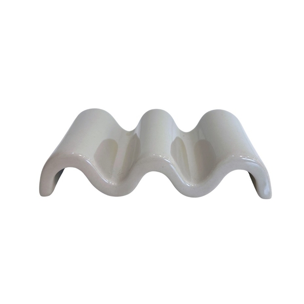BAT TRANG - Ceramic Wavy Soap Dish