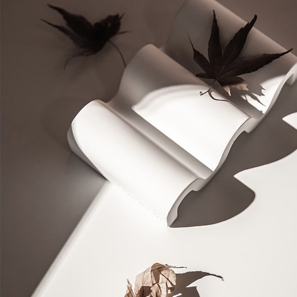 BAT TRANG - Ceramic Wavy Soap Dish