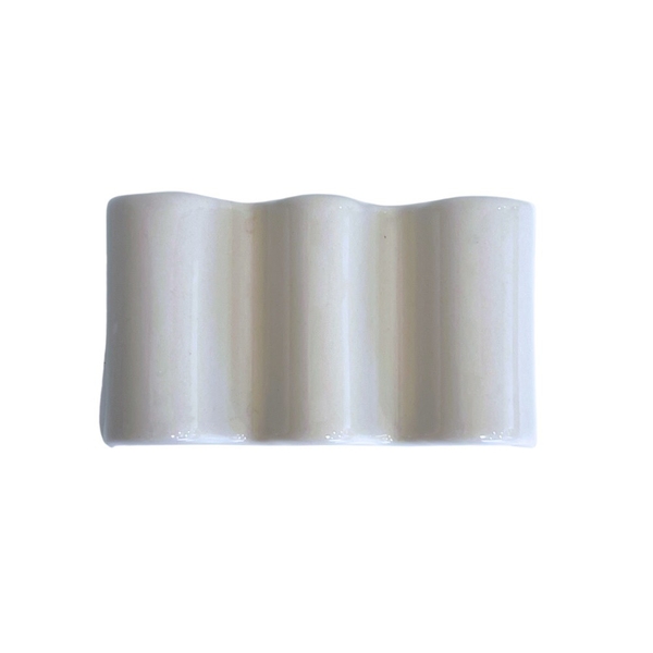 BAT TRANG - Ceramic Wavy Soap Dish