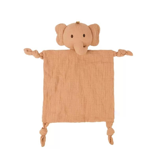 Muslin Comforter Blanket in Elephant