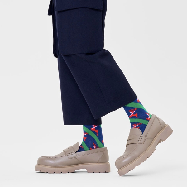 CHRISTMAS - 'Reindeer Parade' Holiday Crew Socks
