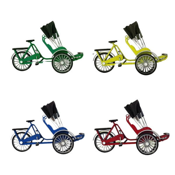 NHA TIN - 'Xích Lô - Cyclo' Magnet In Blue