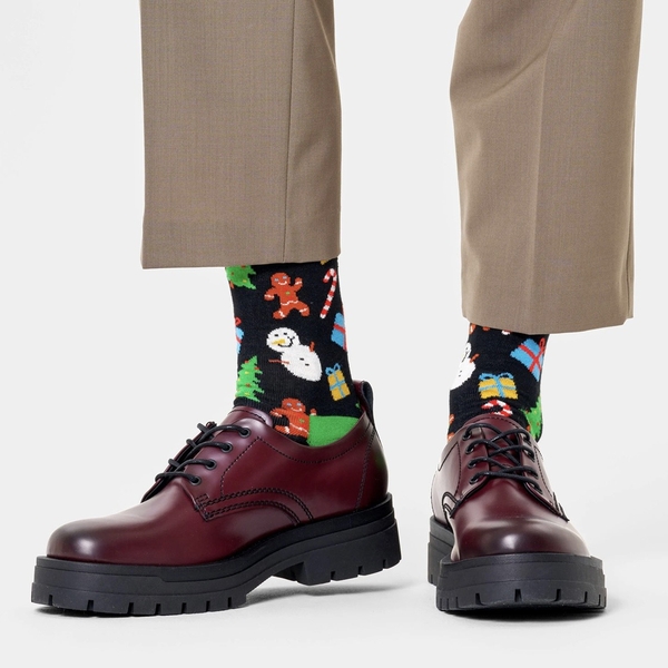 CHRISTMAS - 'Festive Friends' Holiday Crew Socks