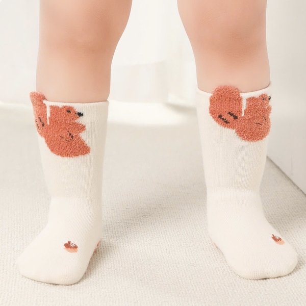 BABY CREW SOCKS - Squirrel