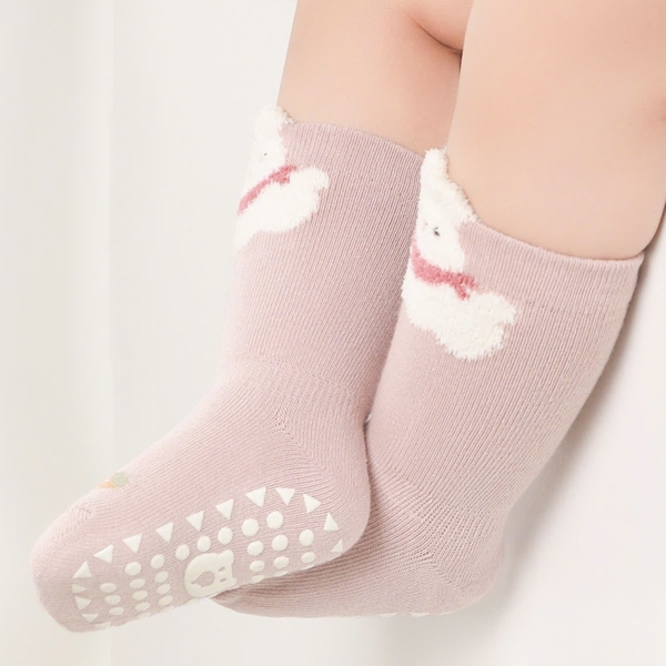 BABY CREW SOCKS - Bunny With Carrot