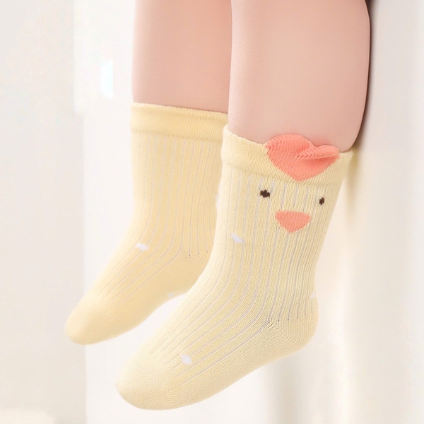 BABY CREW SOCKS - Chicken