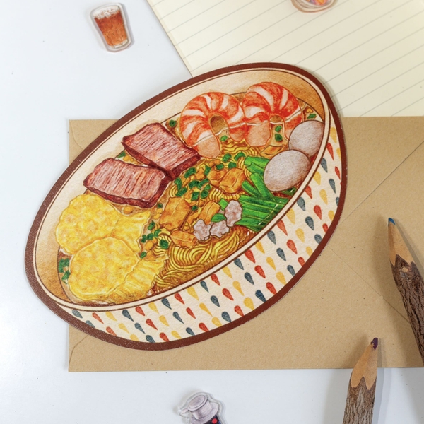 PHANHSHI STUDIO - ‘Hủ Tiếu' Greeting Card
