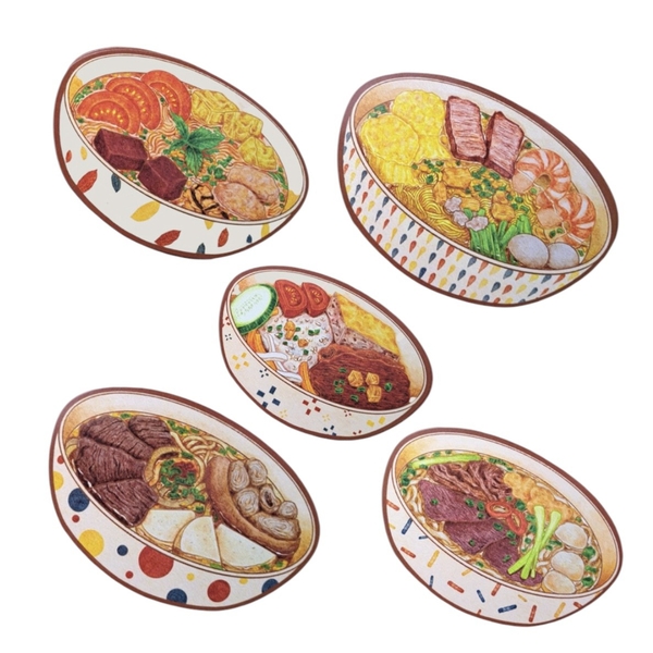 PHANHSHI STUDIO - ‘Bún Bò - Beef Noodle' Greeting Card