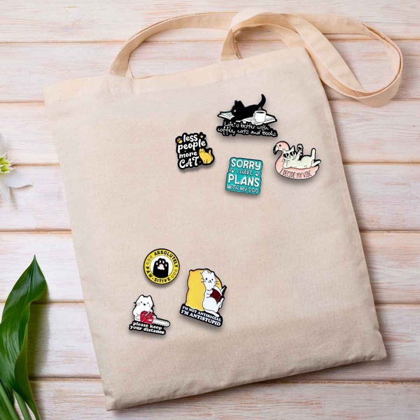 ENAMEL PIN - Sorry I Have Plans With My Dog