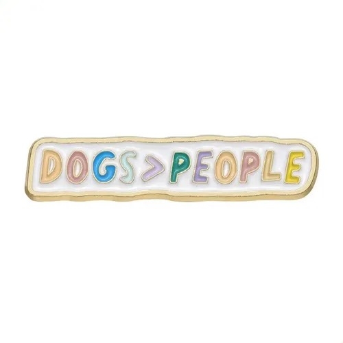 ENAMEL PIN - Dogs > People