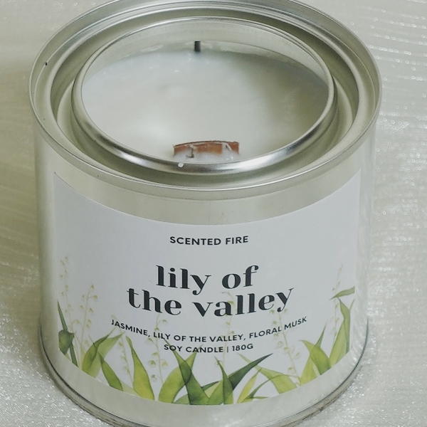 Scented Fire - ‘Lily Of The Valley’ Scented Candle