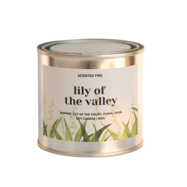 Scented Fire - ‘Lily Of The Valley’ Scented Candle