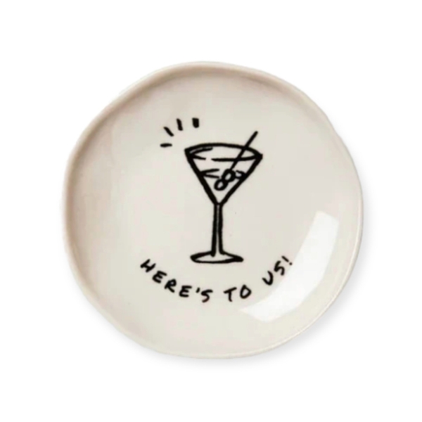 BAT TRANG -  Ceramic Trinket “Here To Us”
