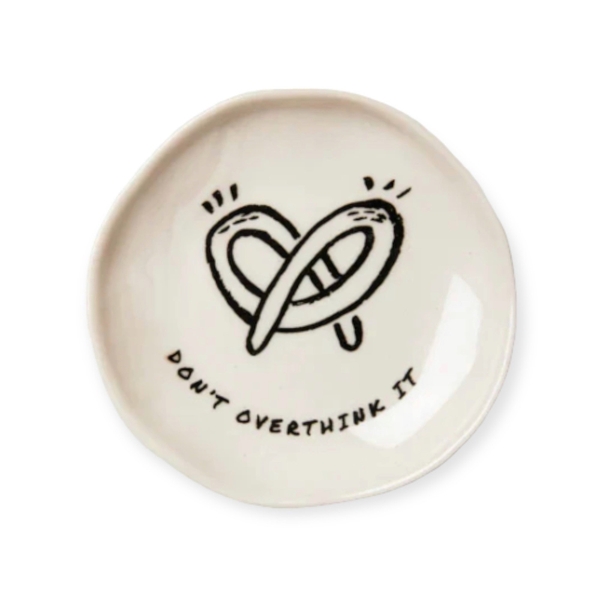 BAT TRANG -  Ceramic Trinket “Don’t Overthink It”