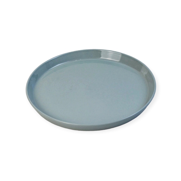 BAT TRANG -  Ceramic MEDIUM Basic Plate In Blue