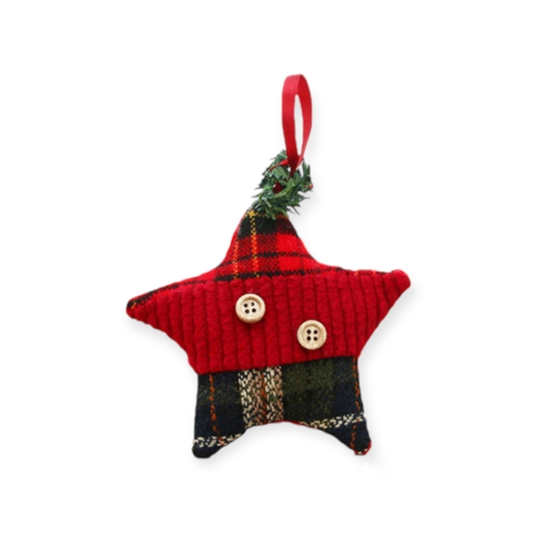Christmas Ornament - Quilt Star