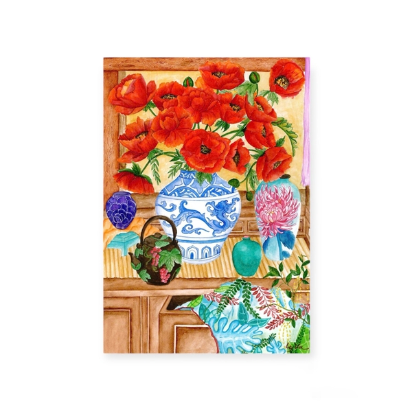 'The Essence Of Harnonious Home' Print by Ly Vu