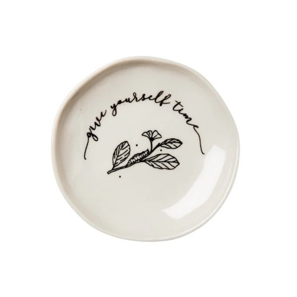 BAT TRANG -  Ceramic Trinket “Give Yourself Time”