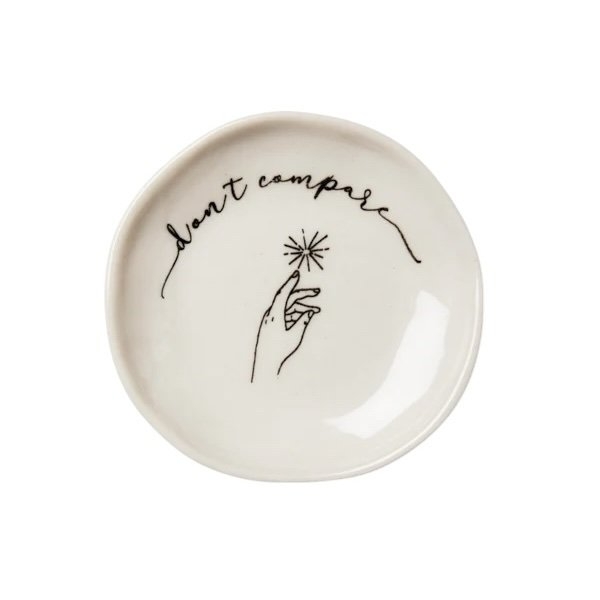 BAT TRANG -  Ceramic Trinket “Don’t Compare”