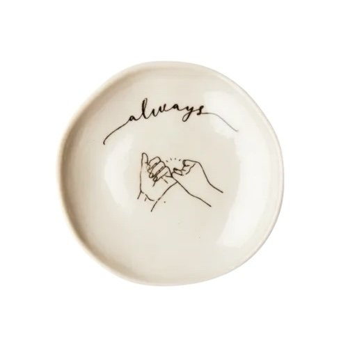 BAT TRANG -  Ceramic Trinket “Always”