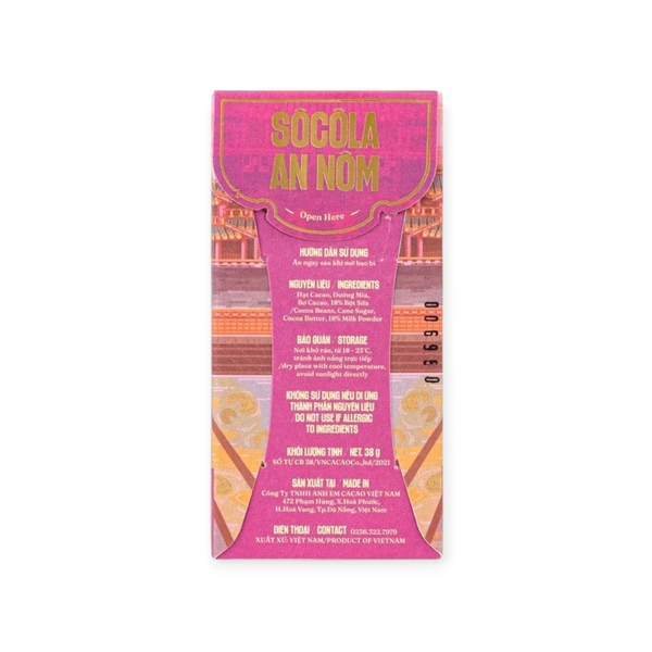 TBROS CHOCOLATE - An Nom Purple Chocolate 46% / Hue Imperial City